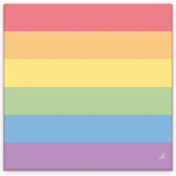 Set 20 Servilletas con Colores Bandera LGBT+