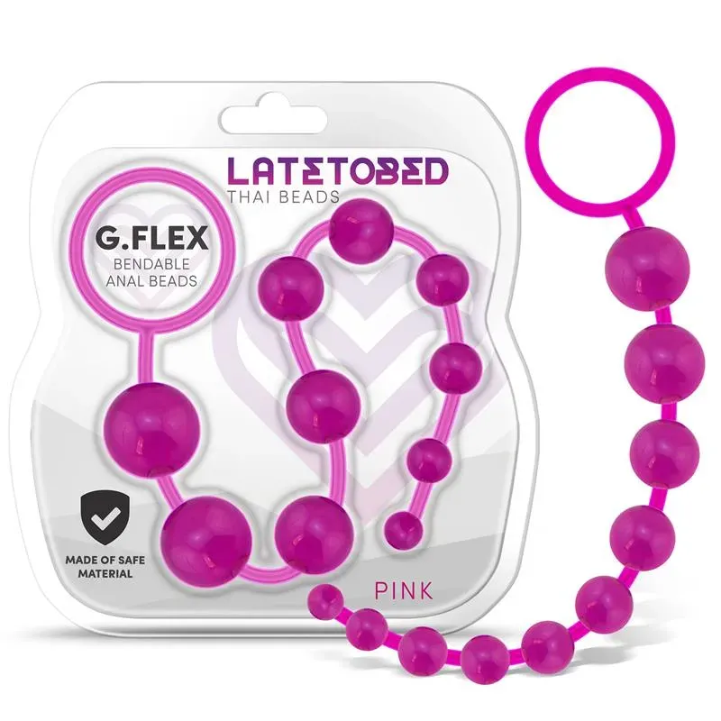 G.Flex Bolas Tailandesas Flexibles Rosa – Anal