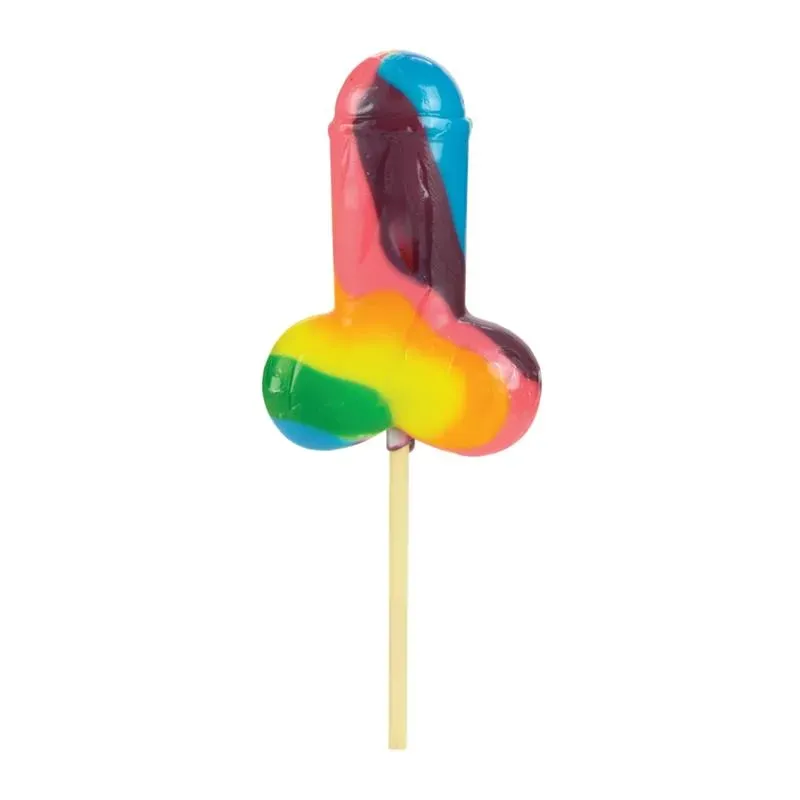 Piruleta Forma de Pene Multicolor – Juegos Comestibles