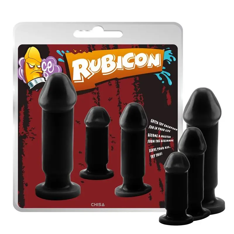 Kit 3 Plug Anal Evil Dark – Anal