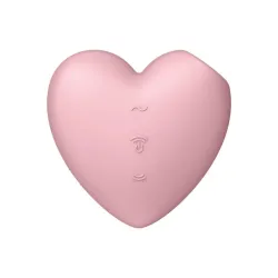 Cutie Heart Succionador de Clítoris y Vibración Rosa