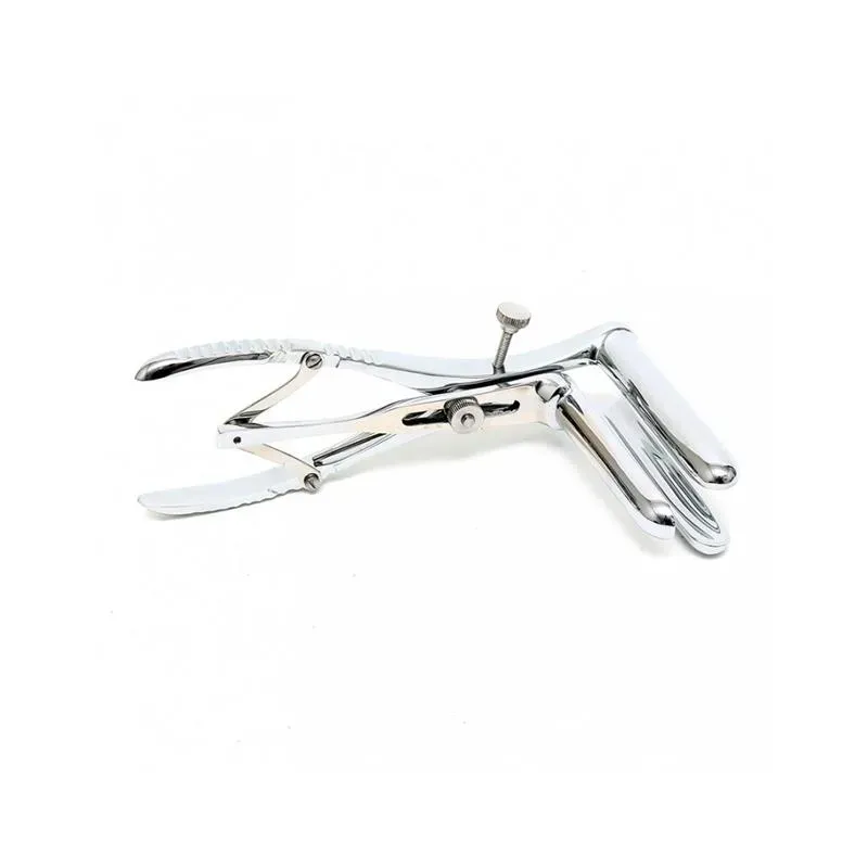 Espéculo Anal con 3 Cucharas Cromo-Plateado – BDSM/Accesorios
