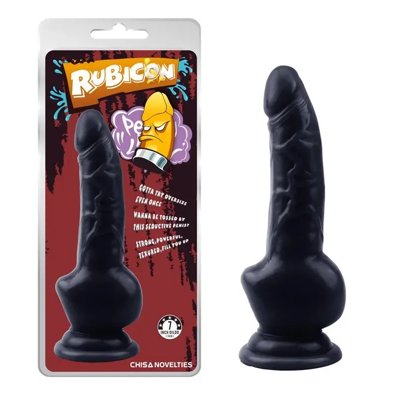 Dildo Obsidian Intruder 18 x 3.2 cm Negro – Dildos
