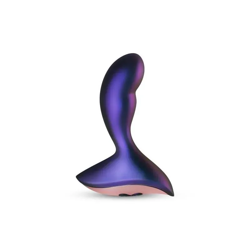 Intergalactic Plug Anal con Vibración y Control Remoto Punta Redondeada USB – Anal