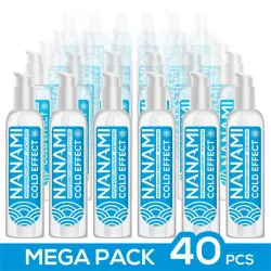 Pack de 40 Lubricante Base de Agua Efecto Frio 150 ml