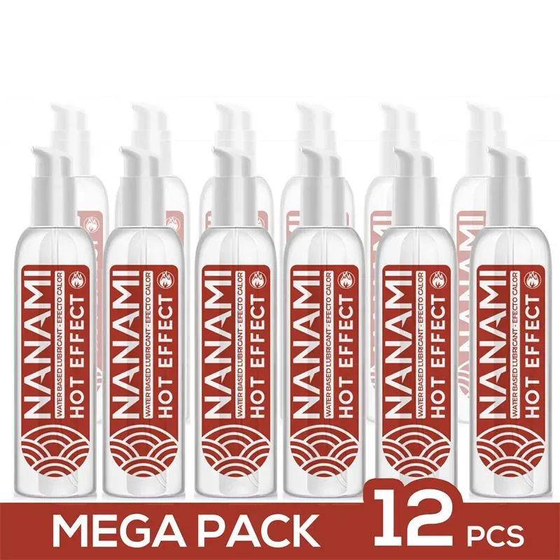 Pack de 12 Lubricante Base Agua Efecto Calor 150 ml – Packs