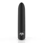 Shoty Bala Vibradora USB 10 Velocidades Potente Motor Negro