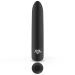Shoty Bala Vibradora USB 10 Velocidades Potente Motor Negro