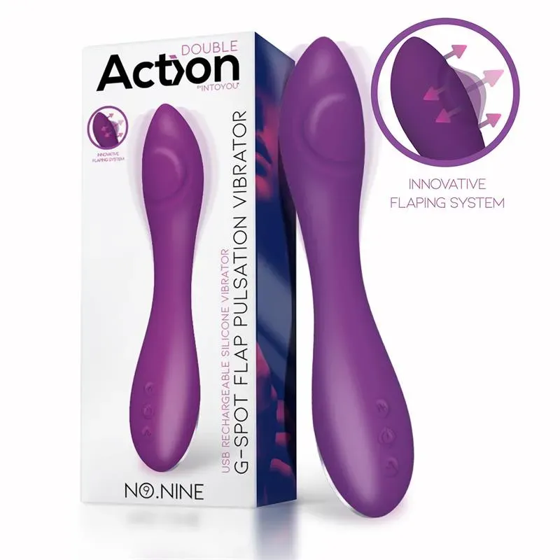 No. Nine Vibrador Punto G Función de Pulsación USB Magnético Silicona – Vibradores