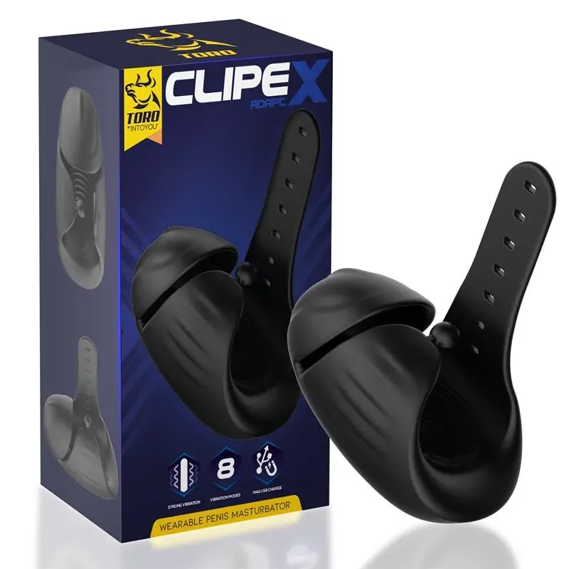 Clipex Masturbador Masculino Ajustable con Sistema de Clip Silicona Premium USB Magnético – Masturbadores Ella