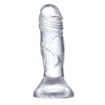 Dildo Realista Material Cristalino 12,3 cm