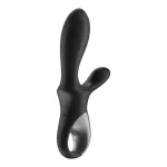 Heat Climax Vibrador con APP Punto G, Punto P y Perineo Función de Calor USB Magnético