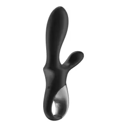 Heat Climax Vibrador con APP Punto G, Punto P y Perineo Función de Calor USB Magnético