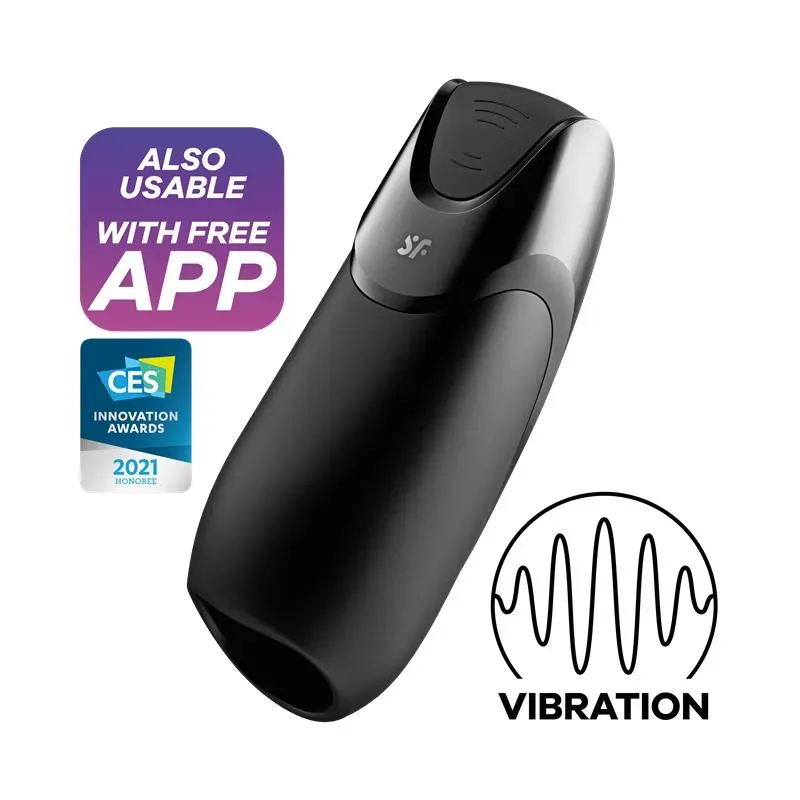 Masturbador Men Vibration con APP Satisfyer Connect – Masturbadores Ella