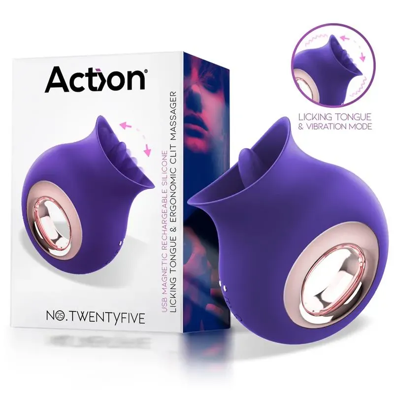 No. TwentyFive Estimulador de Lengua y Vibración – Estimuladores