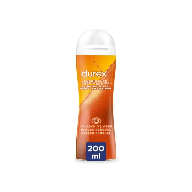 Gel de Masaje 2 en 1 Sensual Ylang Ylang 200 ml – Base de Agua