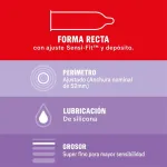Preservatviso Sensitivo Contacto Total 12ud