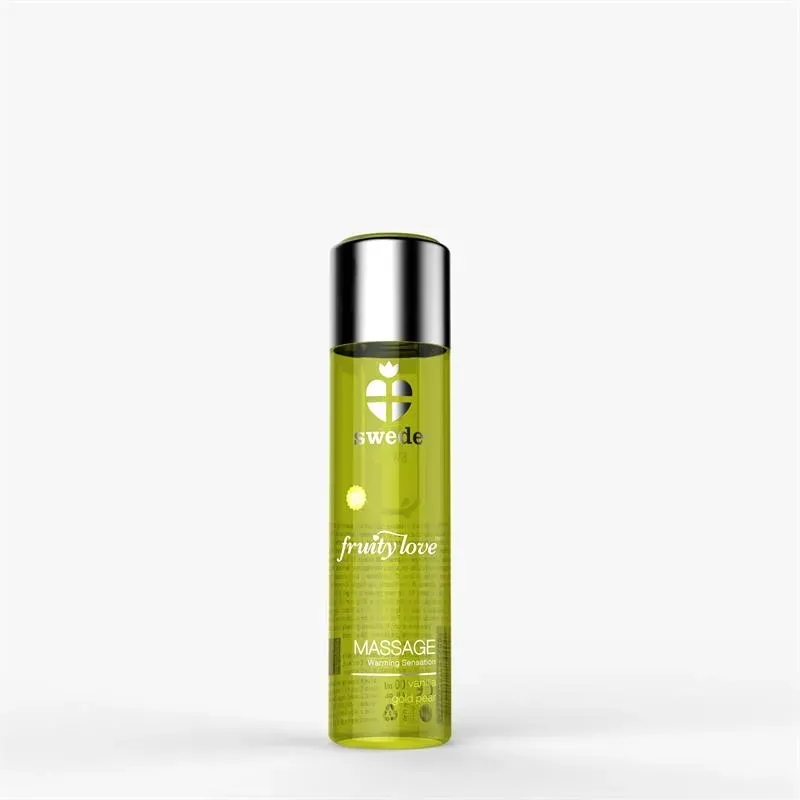 Fruity Love Loción Masaje Vainilla y Pera Gold 60 ml – Base de Agua