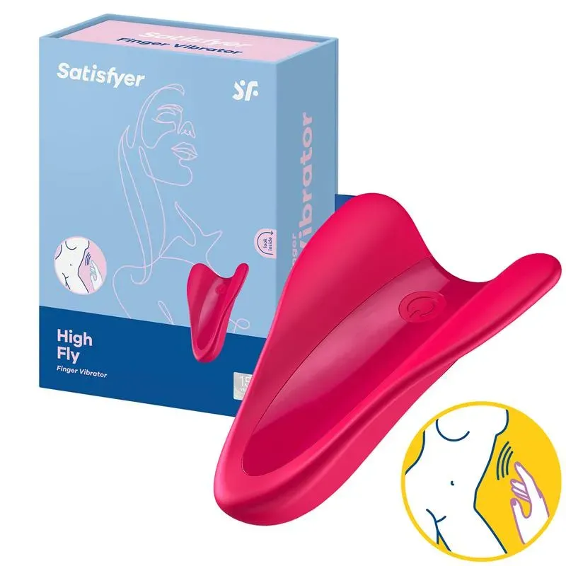 Vibrador High Fly Rojo – Estimuladores