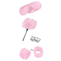 Kit de Bondage para Principiantes Starters 4 Piezas Rosa