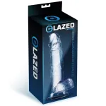 Dildo Realista con Testículos Material Cristalino 22 cm