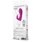 Tonny Vibrador USB Punto G 36 Funciones Silicona Púrpura
