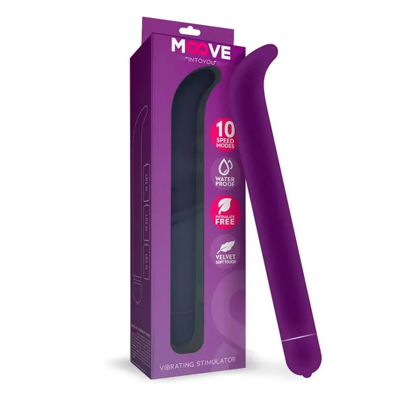 Estimulador VIbrador Punto G 10 funciones Púrpura – Estimuladores