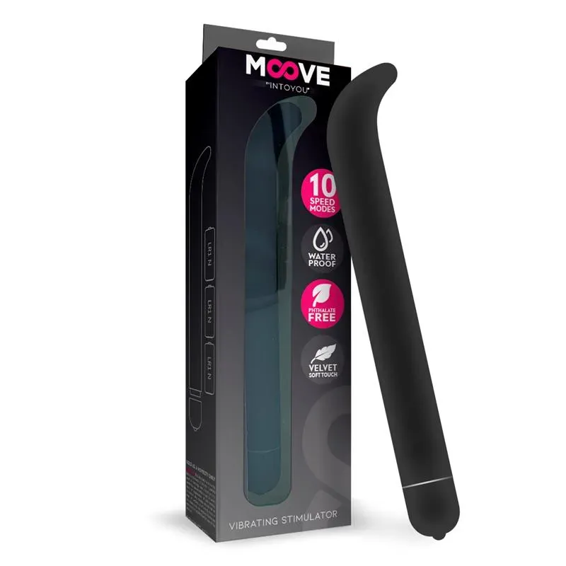 Estimulador Vibrador Punto G 10 Funciones Negro – Estimuladores