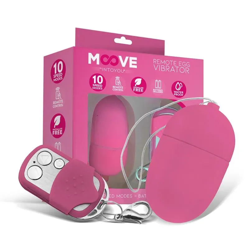 Huevo Vibrador con Control Remoto Tamaño Mediano Rosa – Huevos Vibradores