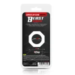 Anillo para el Pene Poligonal Súper Flexible 2.2 cm Negro