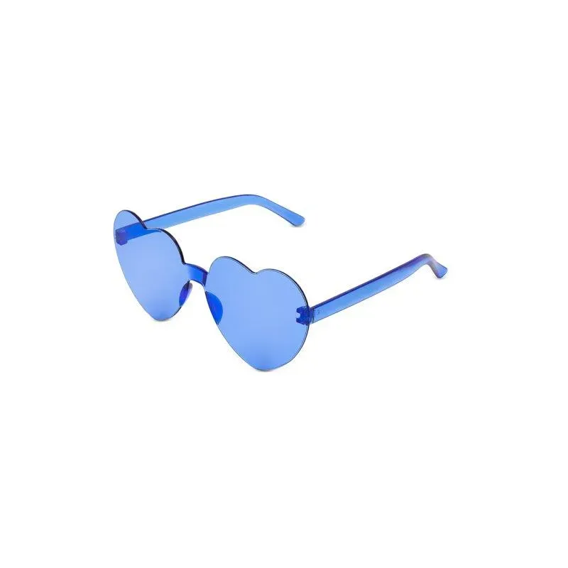 Gafas Party con Forma de Corazon Azul – Complementos/Artículos Divertidos