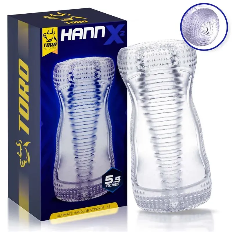 Hannx2 Masturbador Manual Ultimate Open Concept 5.5 – Masturbadores Ella