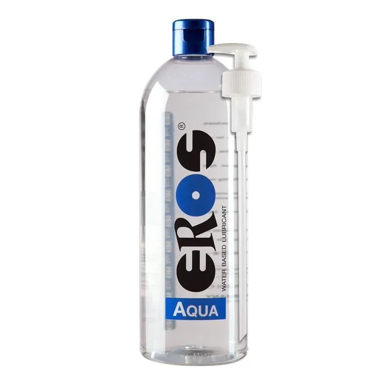 Lubricante Base Agua Aqua Botella dispensador 1000 ml – Base de Agua