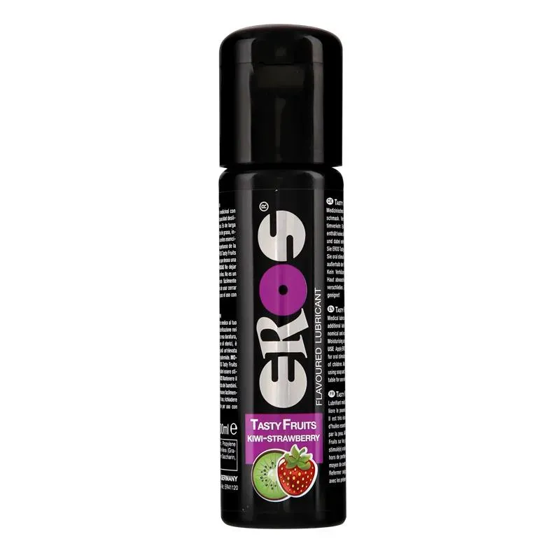 Lubricante Tasty Fruits Sabor Kiwi y Fresa 100 ml – Sabores