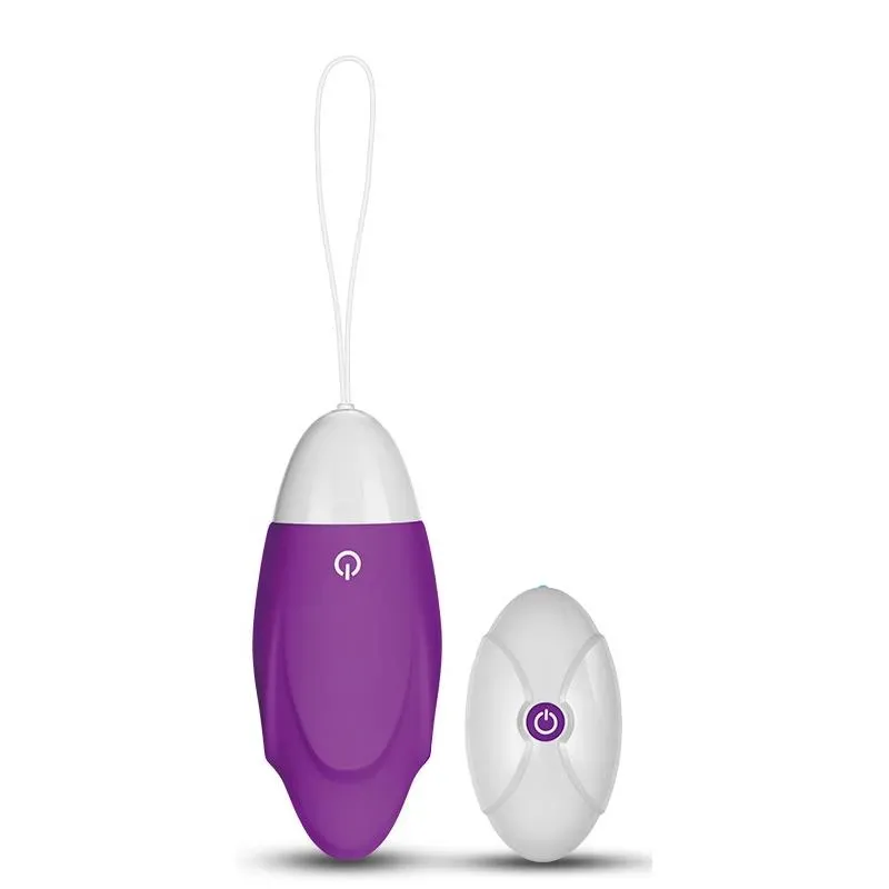 Huevo Vibrador iJoy Control Remoto USB Púrpura – Huevos Vibradores