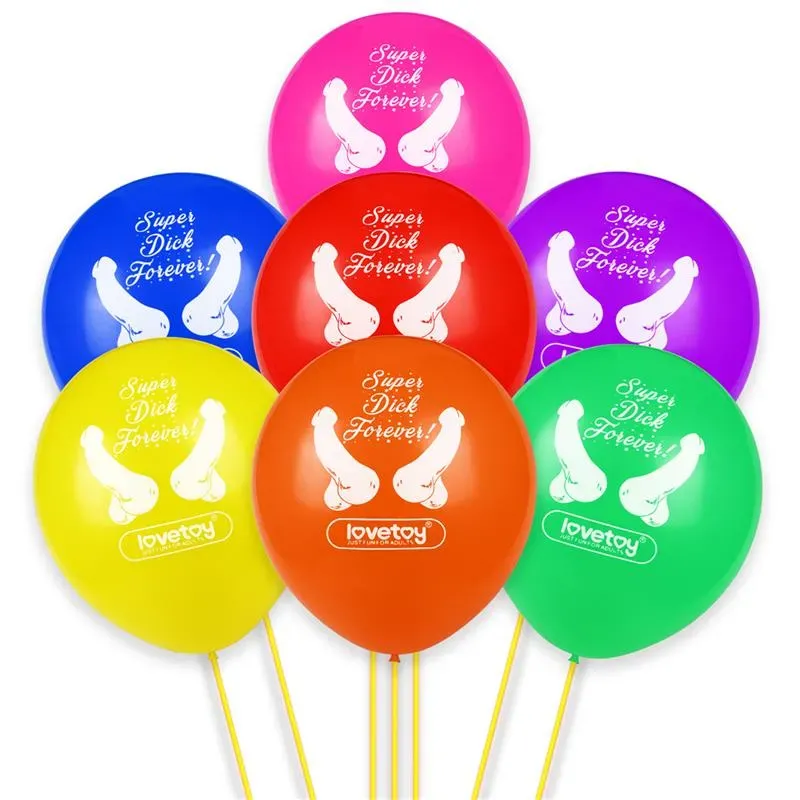 Globos de Fiesta Pack de 7 – Complementos/Artículos Divertidos