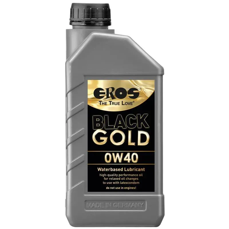 Lubricante Extra Lubricacion Black Gold 0W40 1000 ml – Base de Agua