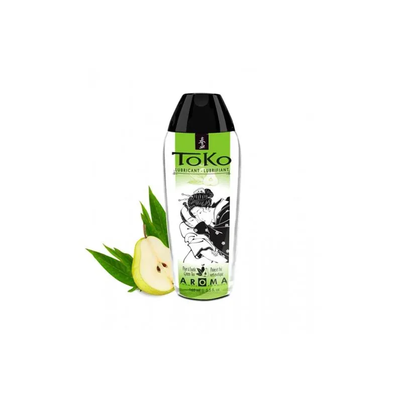 Lubricante Toko Aroma Pera y Té Verde – Base de Agua