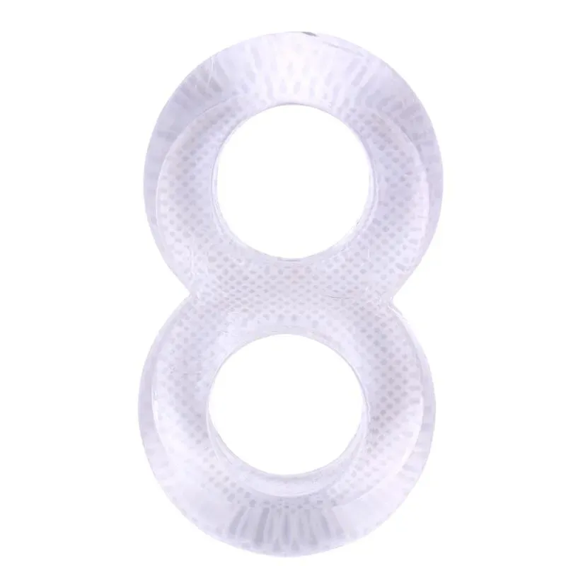 Anillo para el Pene Doble Duo Cock 8 Transparente – Accesorios Pene