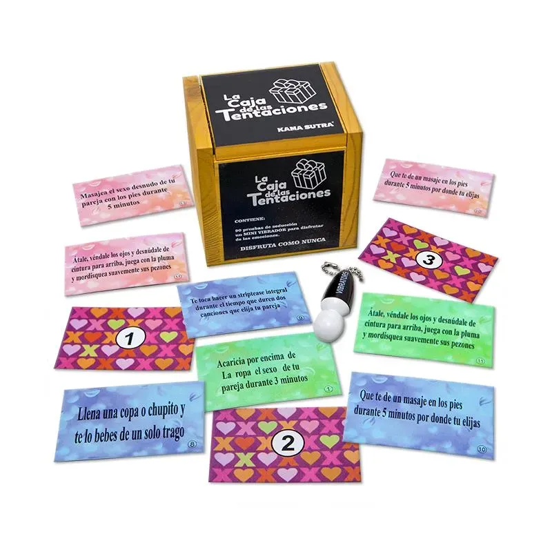 Juego La Caja de las Tentaciones – Juegos de Pareja