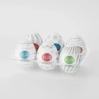 Pack de 6 Huevos Tenga Egg Standard Package