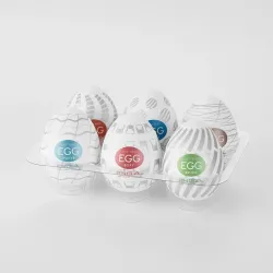 Pack de 6 Huevos Tenga Egg Standard Package