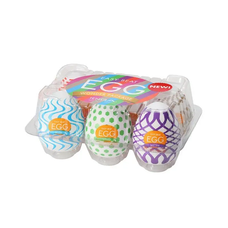 Pack de 6 Huevos Tenga Egg Wonder Package – Masturbadores Ella