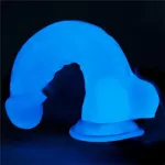 Dildo 8.5 Lumino Luz Azul
