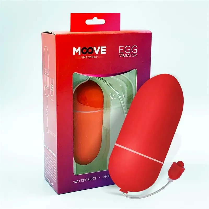 Huevo Vibrador 10 Funciones Rojo – Huevos Vibradores