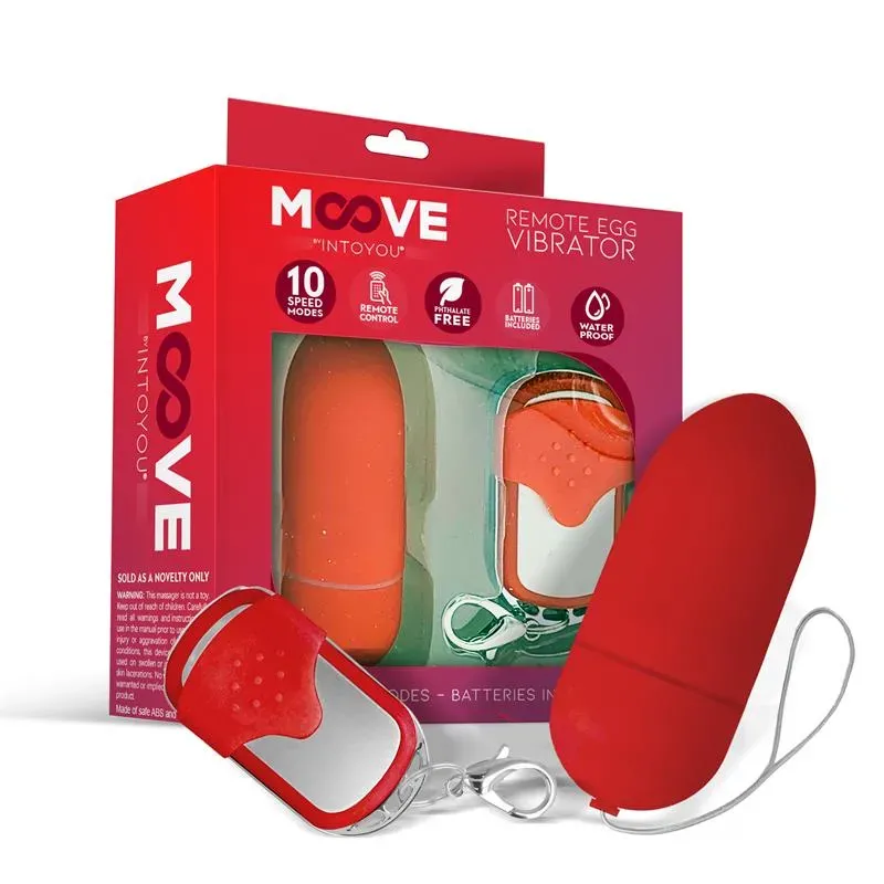 Huevo Vibrador con Control Remoto Rojo – Huevos Vibradores