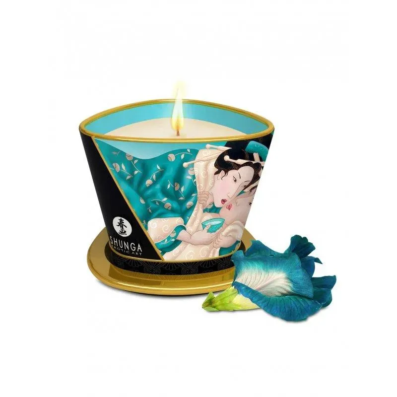 Vela de Masaje Island Blossoms 170 ml – Incienso, Velas de Masaje, Polvos...