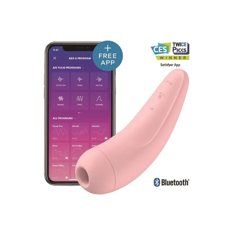 Estimulador Curvy 2+ Rosa – Succionadores Clitoris
