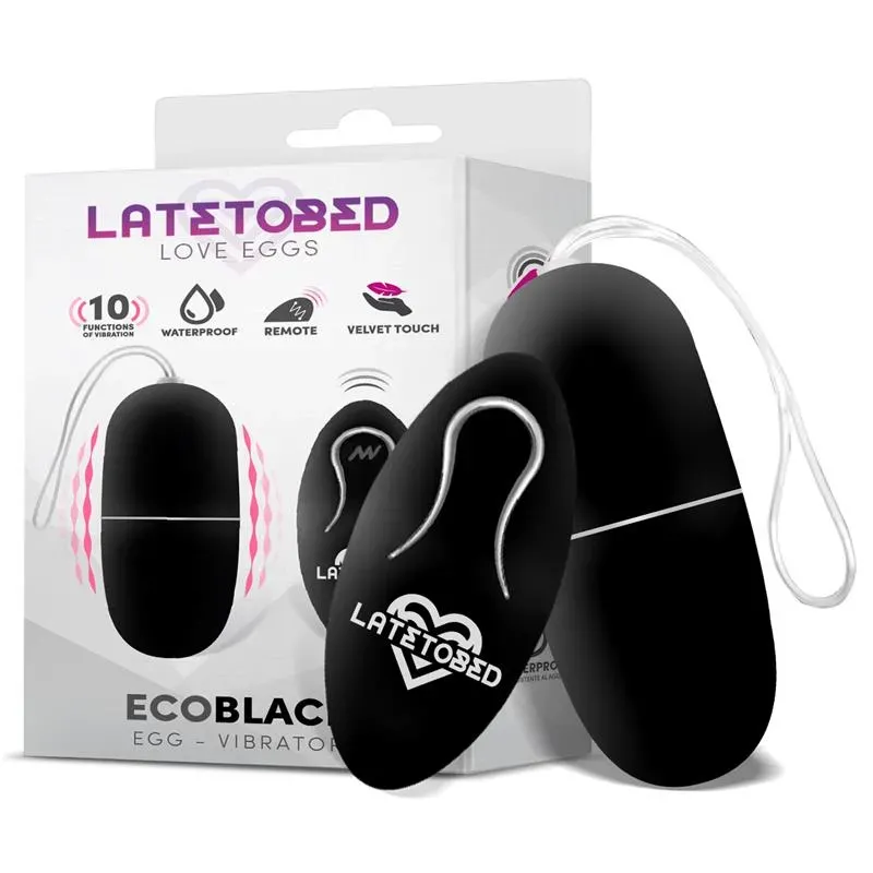 Ecoblack Huevo Vibrador con Control Remoto – Huevos Vibradores
