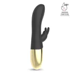 Leums Vibrador Rabbit con Función de Calor Punto G USB Magnético